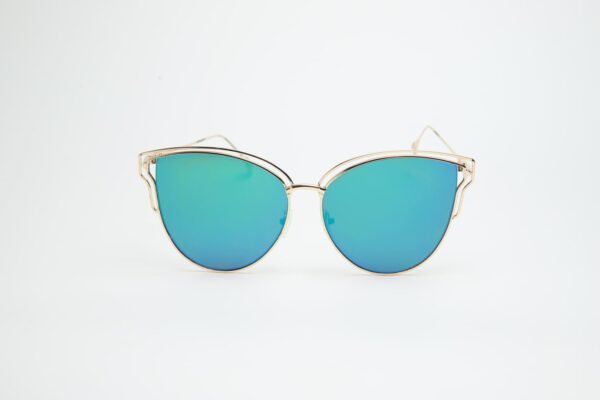 Turquoise Mirrored