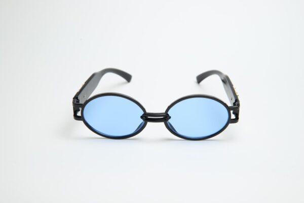 Retro Vintage Oval (blue)
